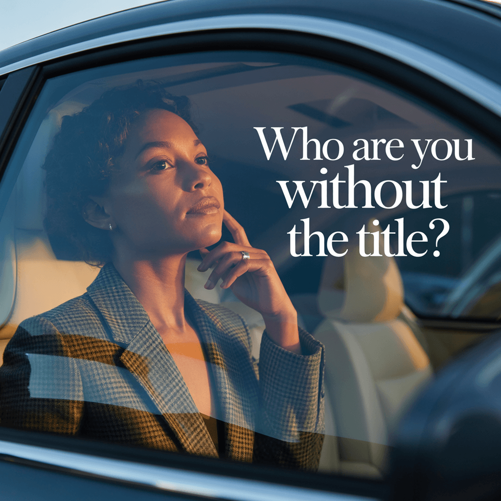 Who Are You Without the Title? Would You Recognize the Person in the Mirror? leadership burnout