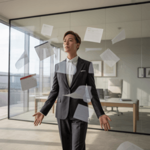 When Change Arrives and Everything Feels Different overperforming at work