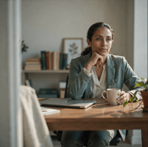 Who Are You Without the Title? Would You Recognize the Person in the Mirror? Performance Review Anxiety